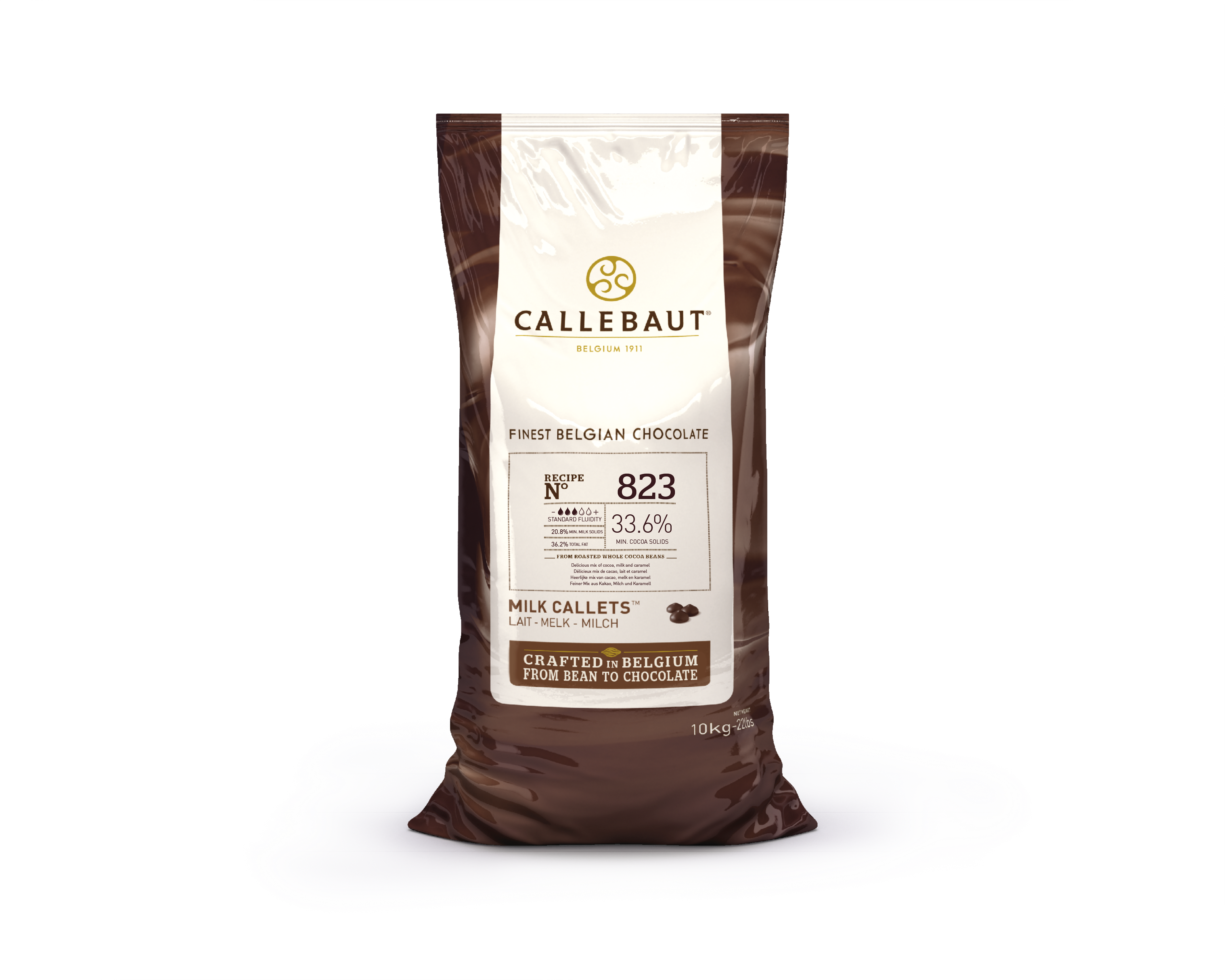 CALLEBAUT MILK chocolate 33.6% (10kg bag)