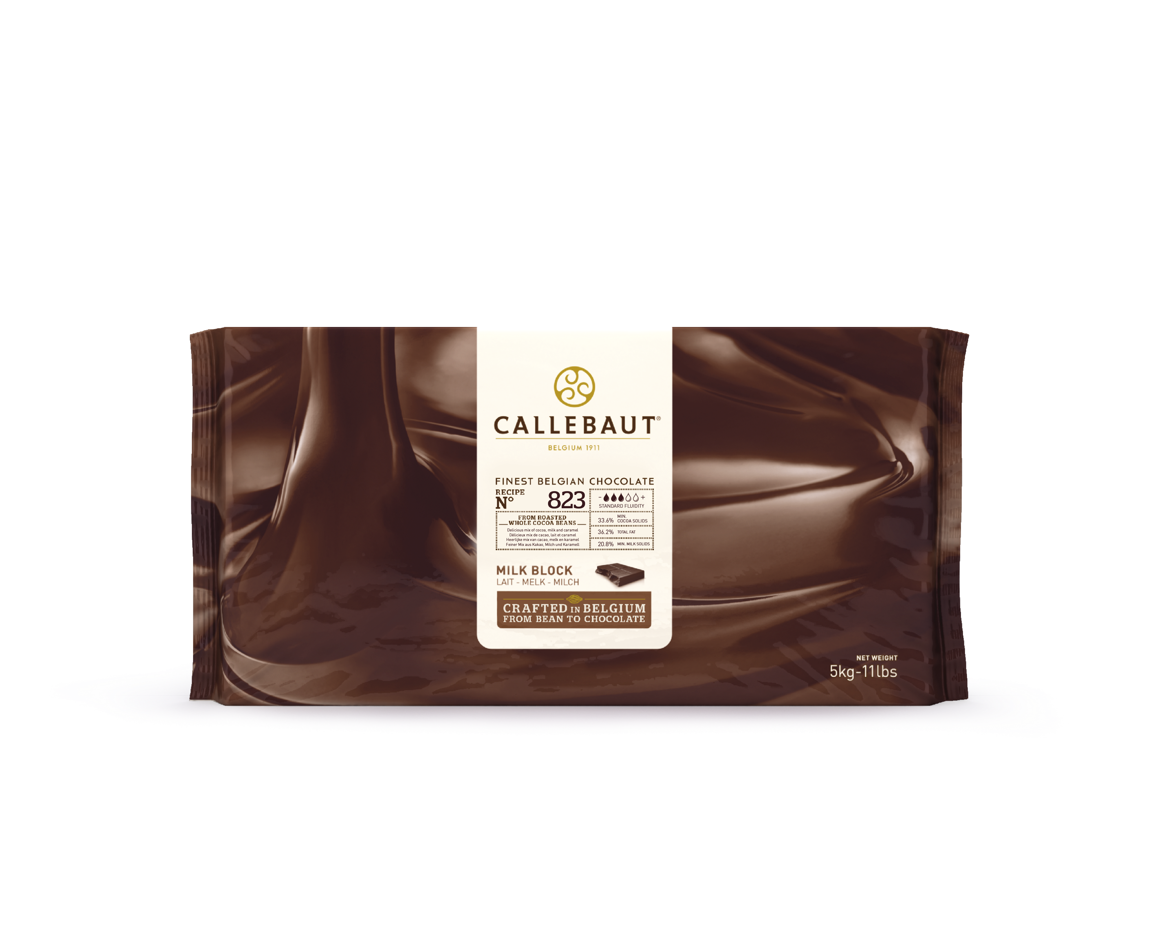 CALLEBAUT Bitter chocolate with sugar substitute 33.9% (5kg bag)