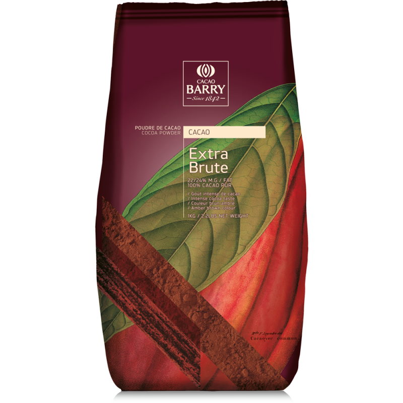 Cacao Barry 24% “Extra Brut” cocoa powder (1kg bag)
