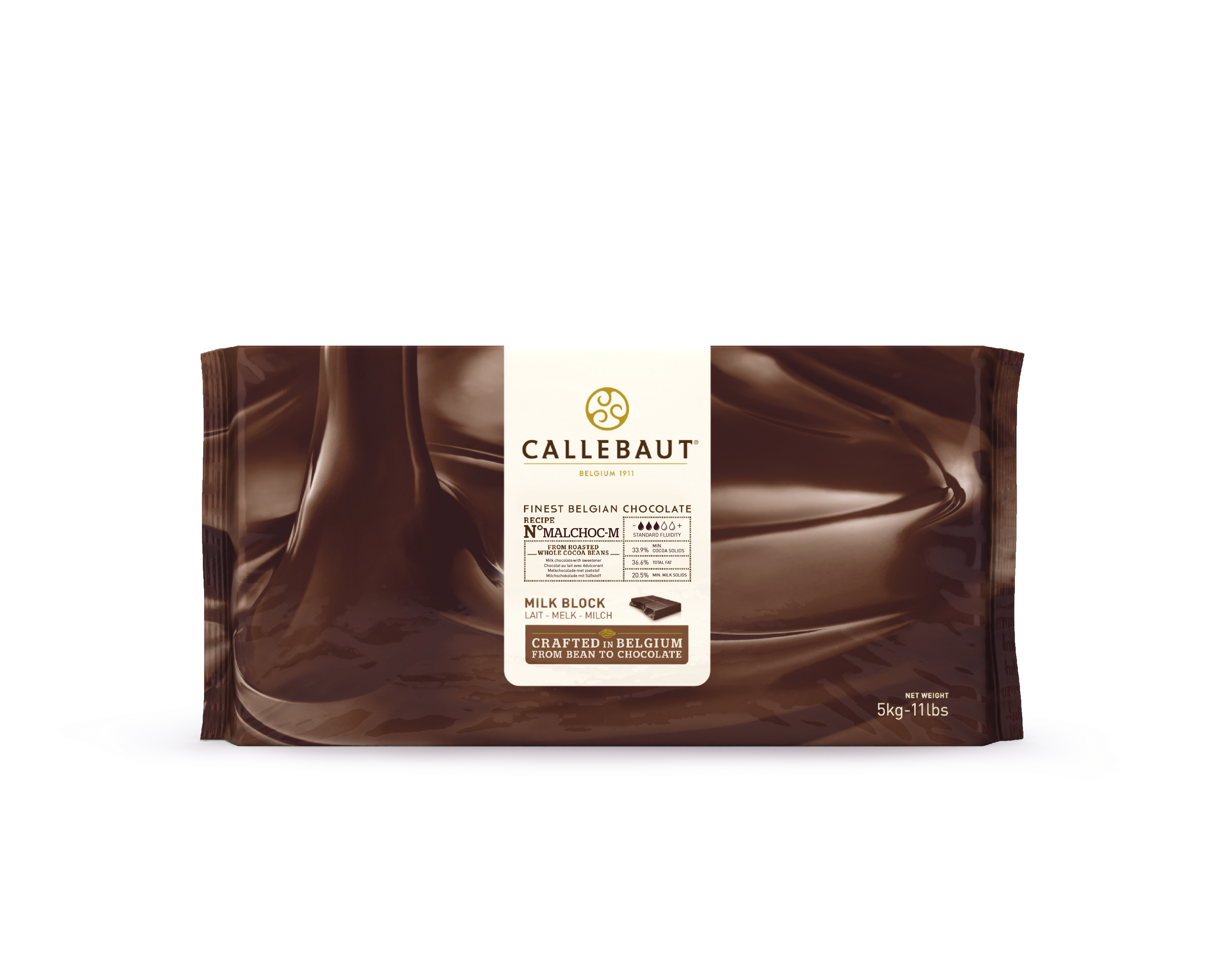 CALLEBAUT Bitter chocolate with sugar substitute 54% (5kg bag)