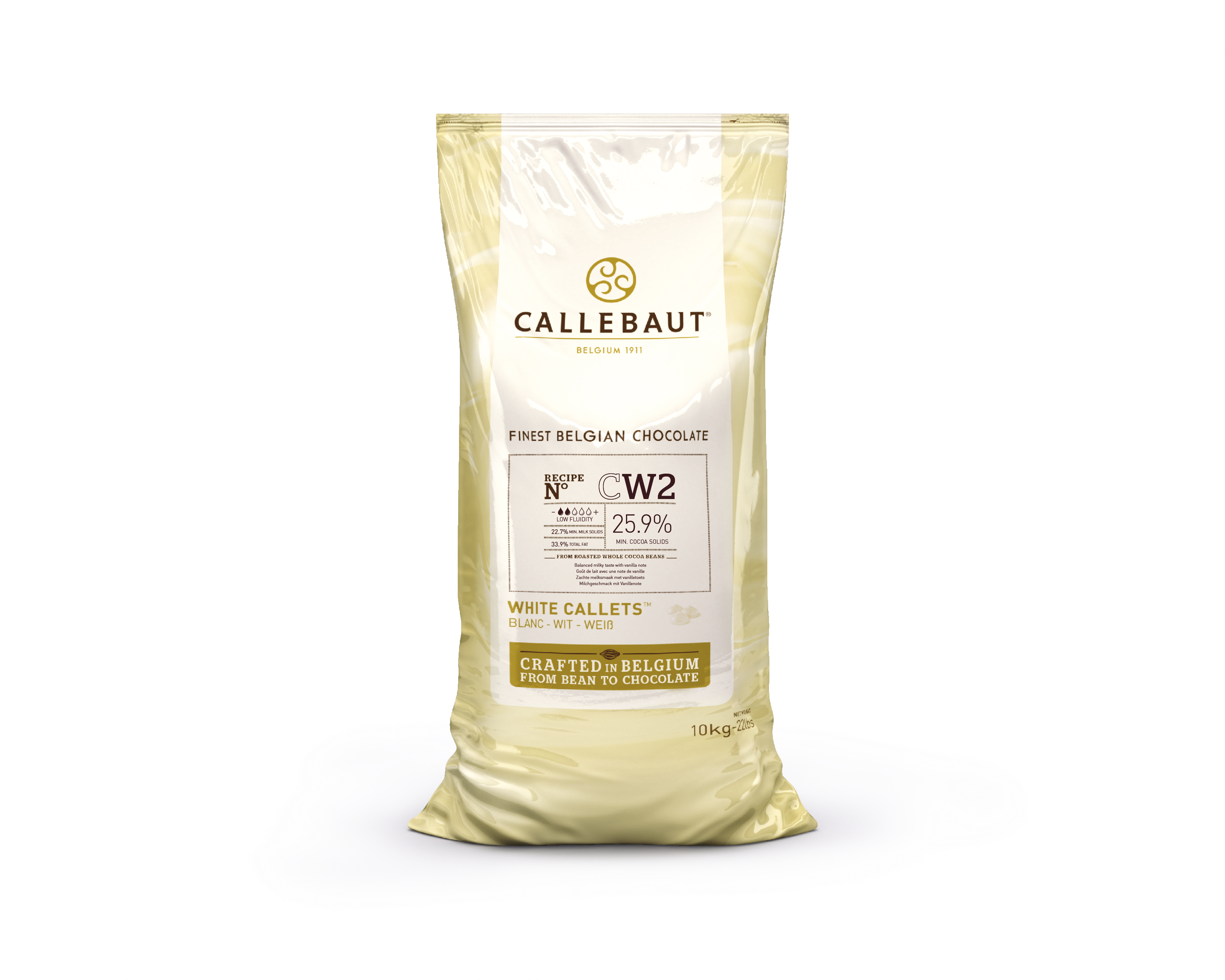 CALLEBAUT WHITE chocolate 25.9% (10kg bag)