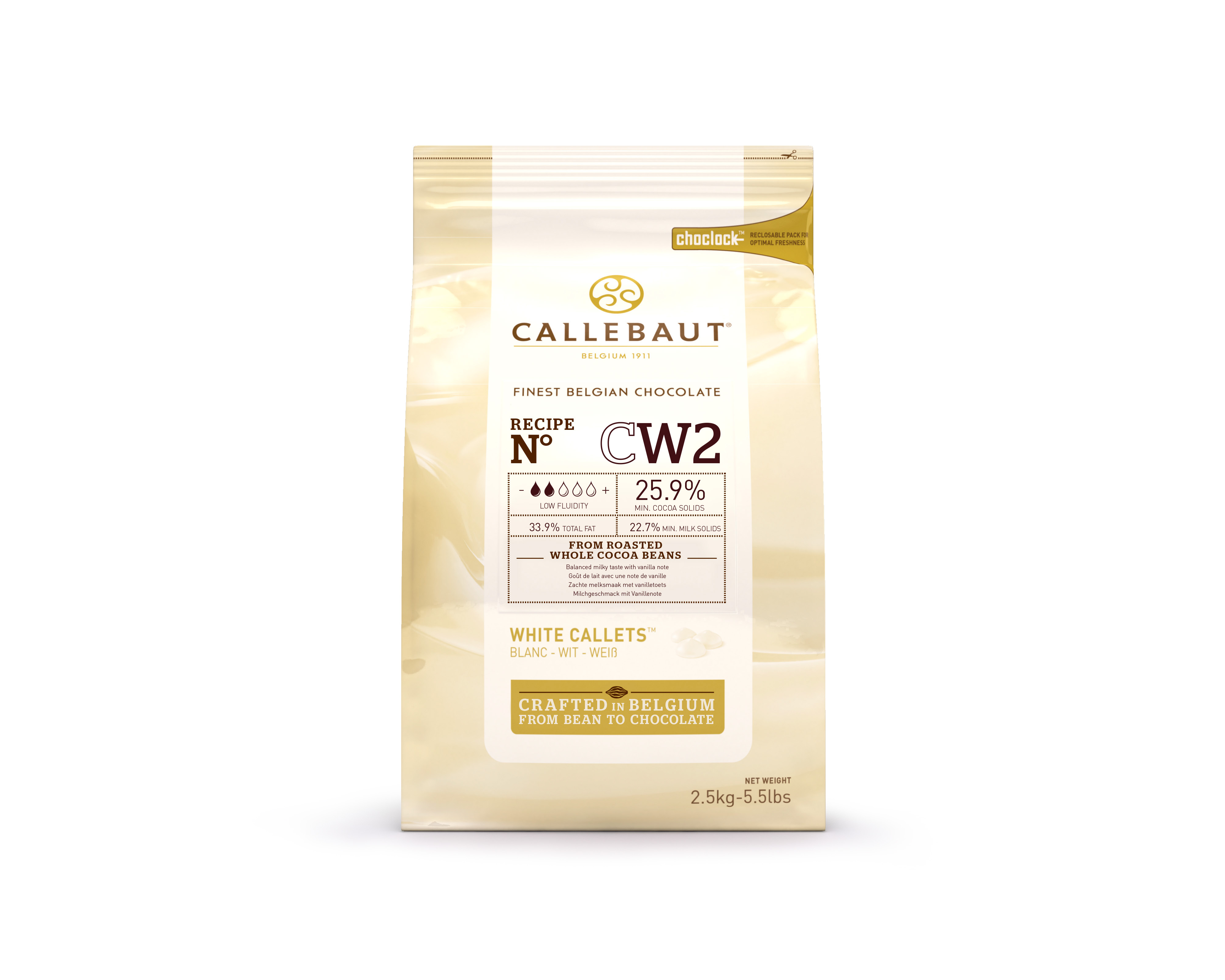 Callebaut ՍՊԻՏԱԿ ՇՈԿՈԼԱԴ 25.9% (2.5կգ փաթեթ)
