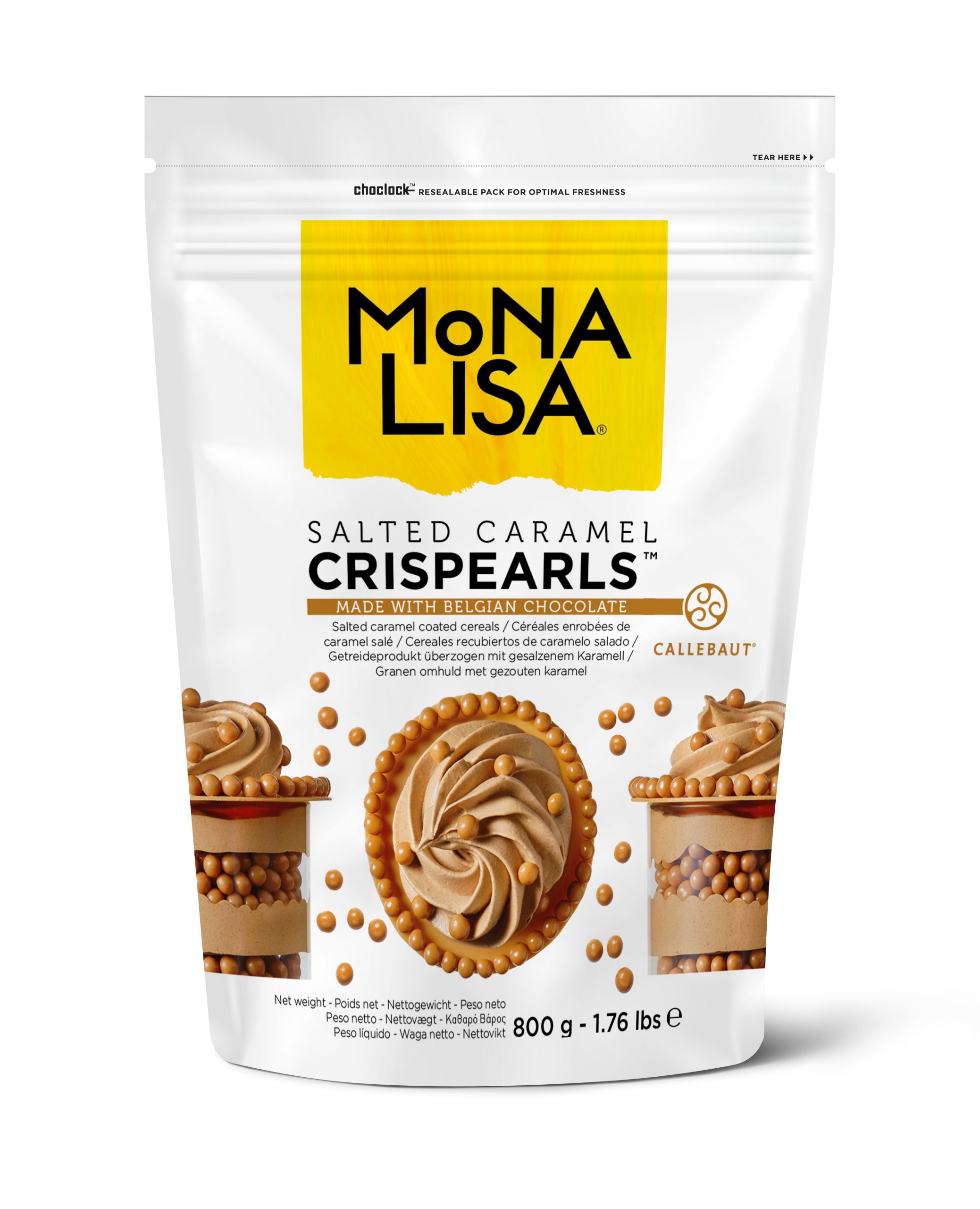 MONA LISA  Crispearls with salted caramel(800g)