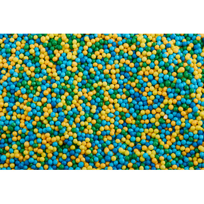 Top Product Balls Mix №6 (blue-green-yellow-blue) (1kg)